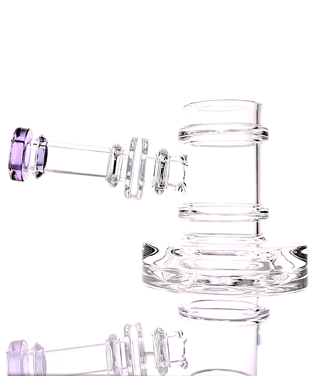 IRIDESCENT GLASS: DRY HAMMER PUFFCO PROXY ATTACHMENT