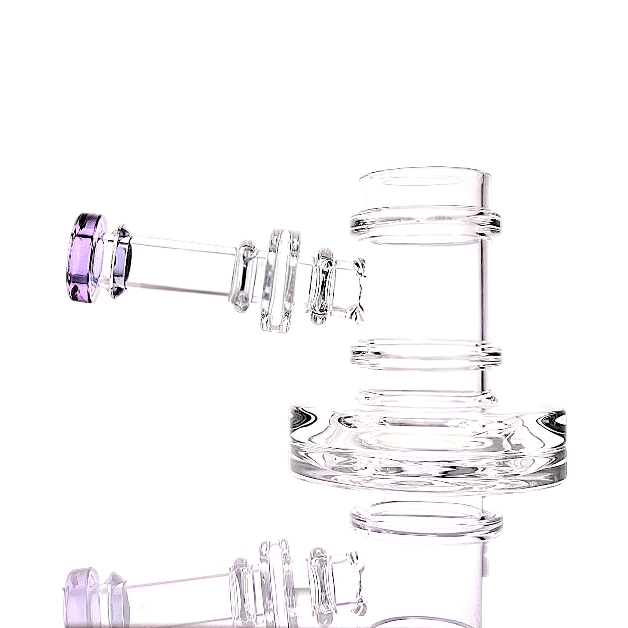 IRIDESCENT GLASS: DRY HAMMER PUFFCO PROXY ATTACHMENT