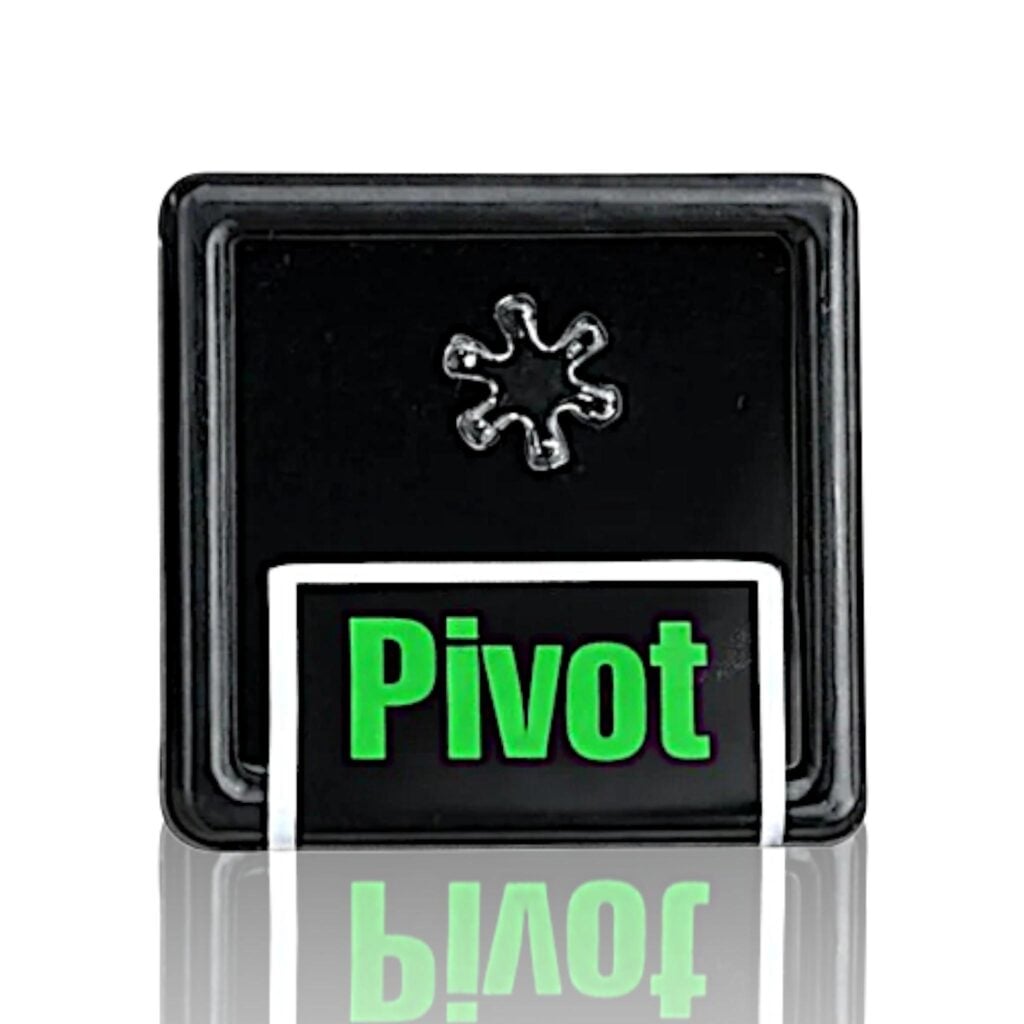 BLACK MARKET GLASS: 7.5MM QUARTZ FLAKE FOR PUFFCO PIVOT