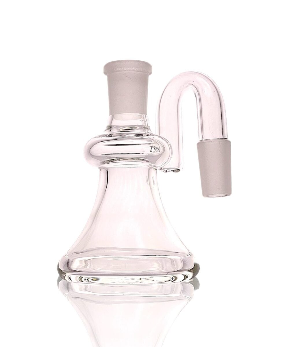 IRIDESCENT GLASS: DRY ASH CATCHER 14MM 90 DEGREE