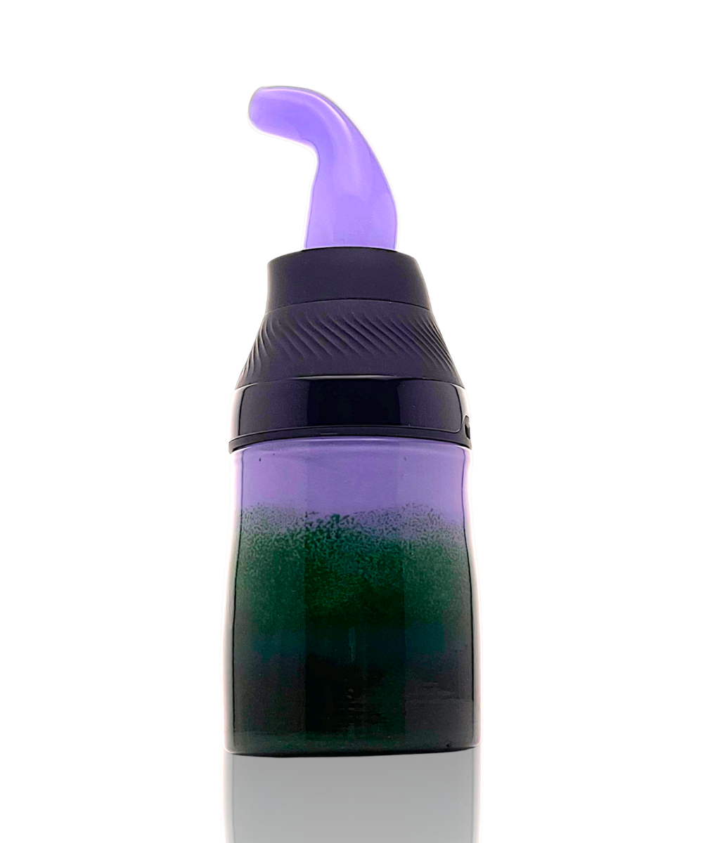 GLASS ART BY SHAGGY: FADED COLOR CUP AND MOUTHPIECE SET FOR PUFFCO PROXY CORE