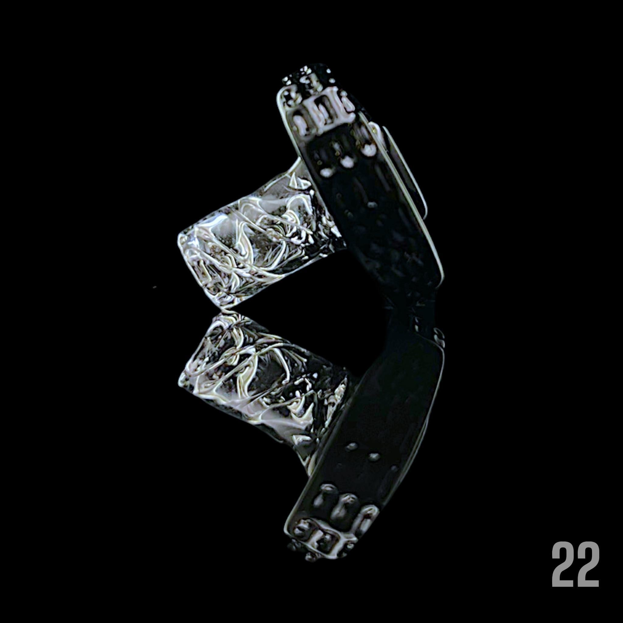 NIB GLASS: COLOR ACCENTED BOLT NEW PEAK/NEW PROXY JOYSTICK CAP (#21-35) - Image 3