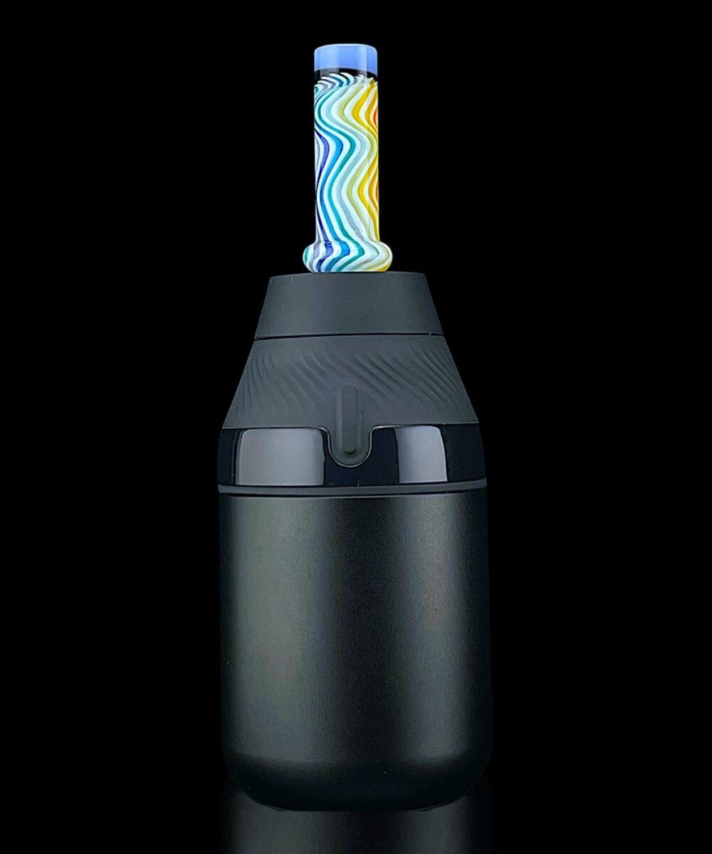 IRIDESCENT GLASS: STRIPE PUFFCO PROXY CORE MOUTHPIECE