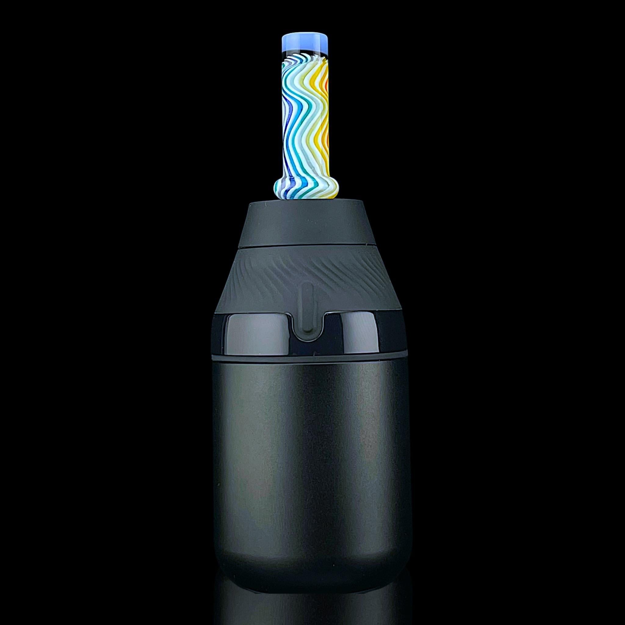 IRIDESCENT GLASS: STRIPE PUFFCO PROXY CORE MOUTHPIECE