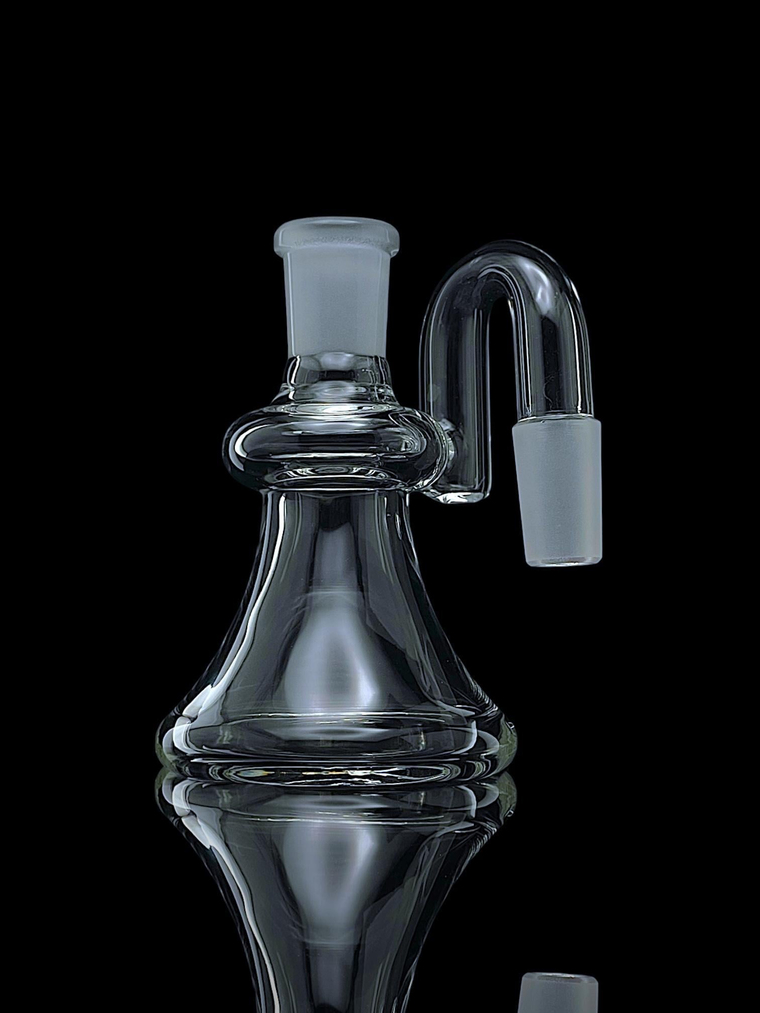IRIDESCENT GLASS: DRY ASH CATCHER 14MM 90 DEGREE - Image 2