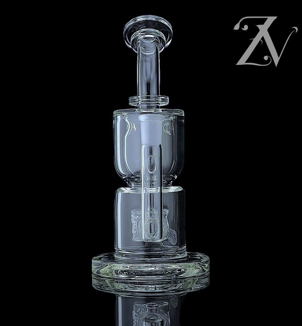 Alternative view of FATBOY GLASS: CLEAR HOURGLASS TAURUS INCYCLER RIG