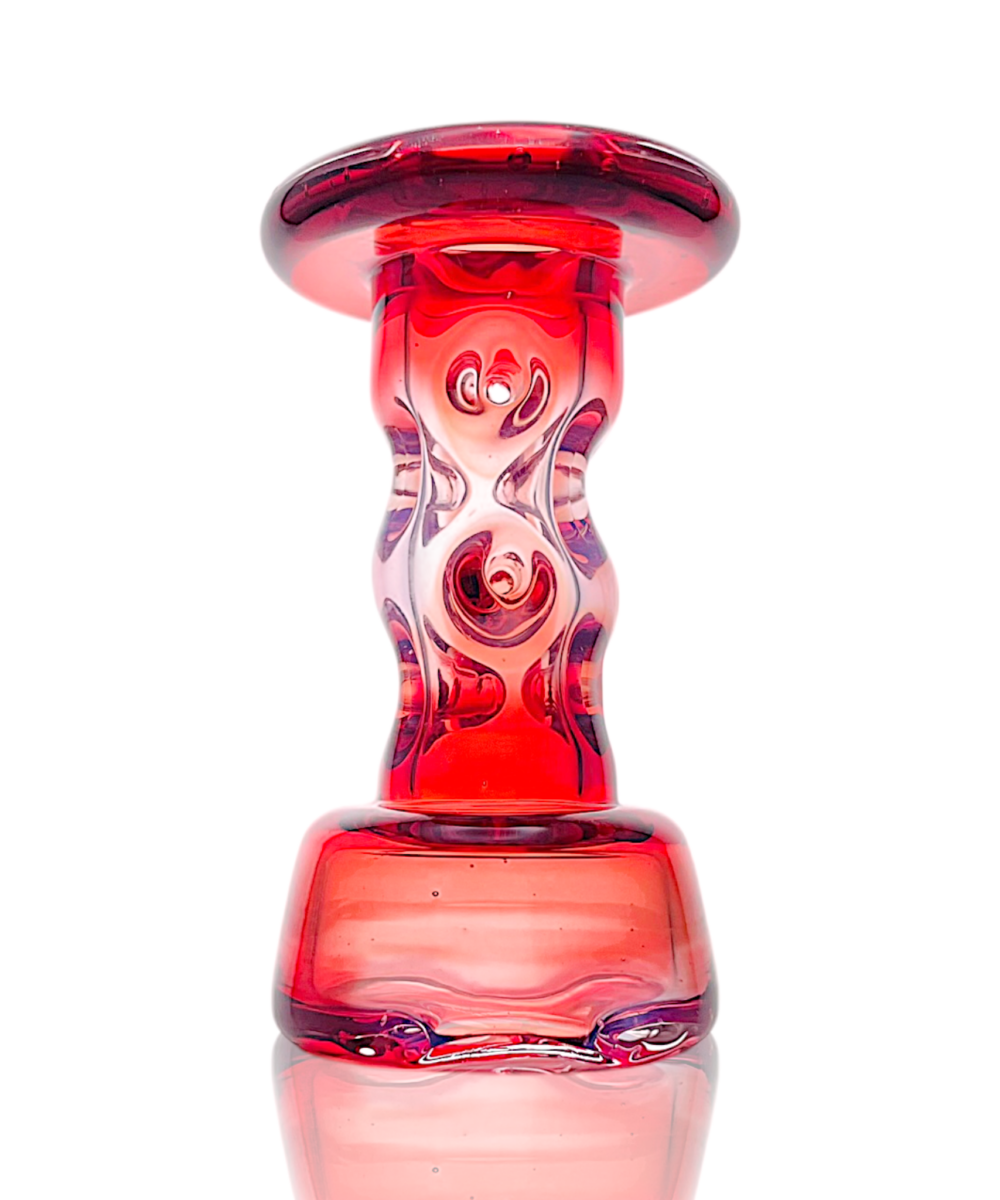 DURIN GLASS: US COLORED TOWER PUFFCO PEAK GLASS ATTACHMENT