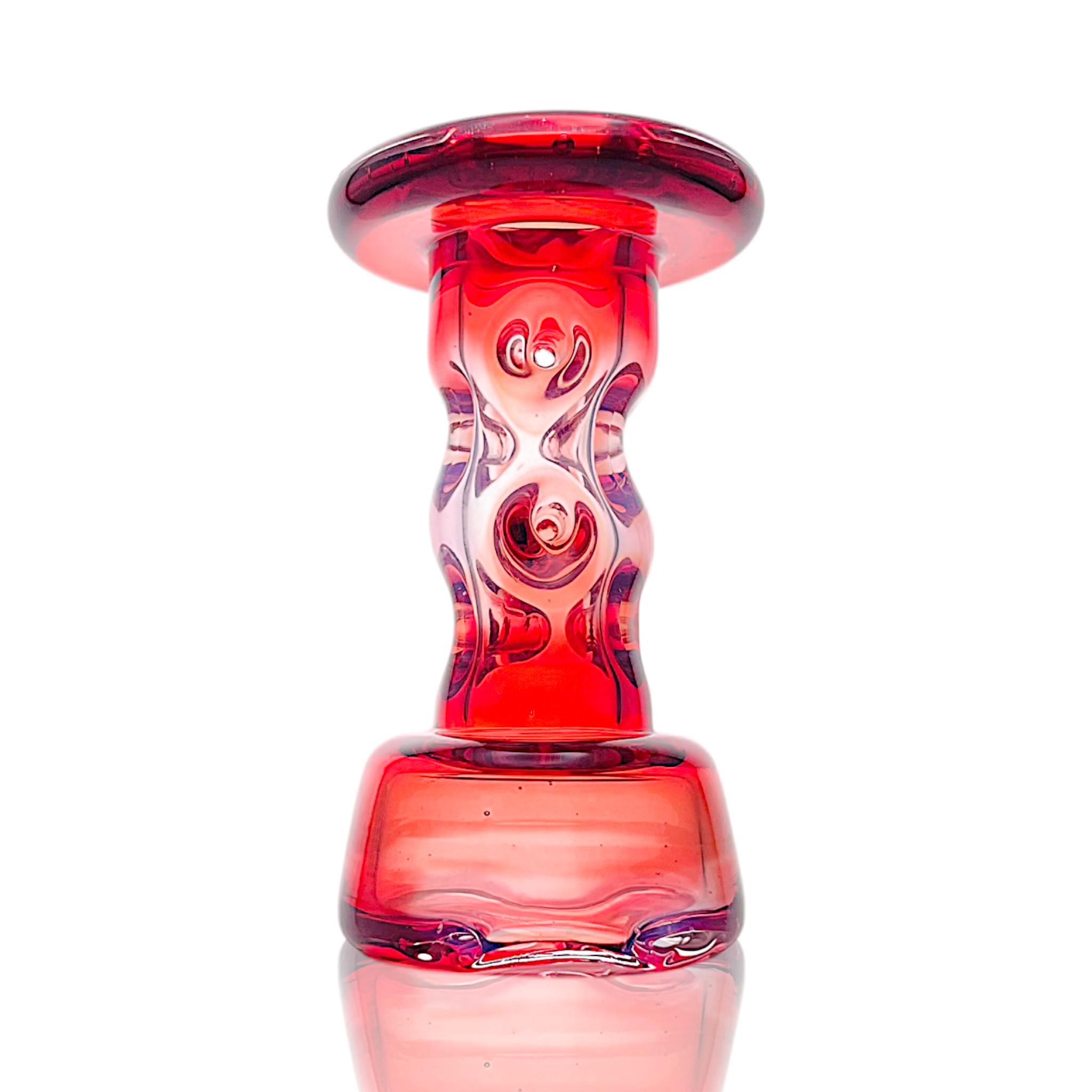 DURIN GLASS: US COLORED TOWER PUFFCO PEAK GLASS ATTACHMENT
