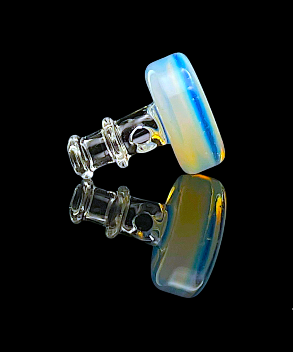 Alternative view of ZOMBIE HAND STUDIOS: COLOR ACCENTED PUFFCO NEW PEAK/NEW PROXY JOYSTICK CAP