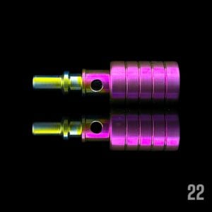 #22 PURPLE X GOLD
