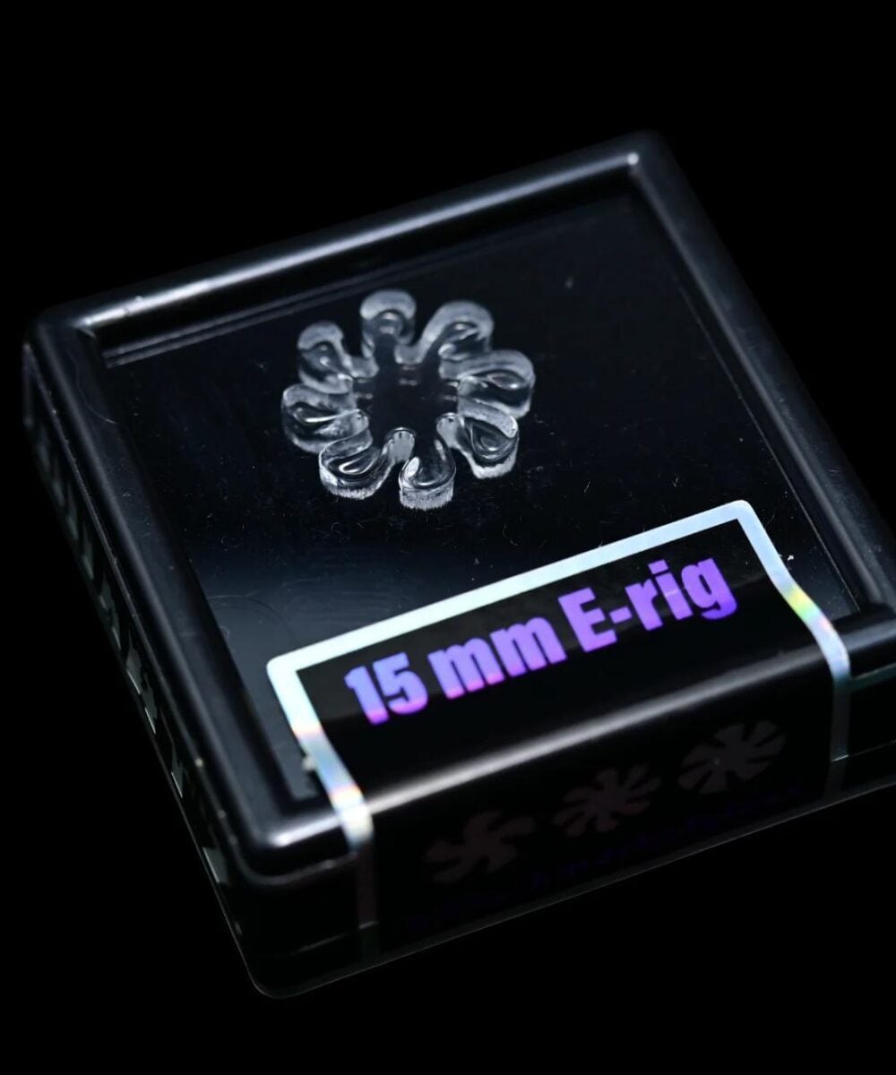 BLACK MARKET GLASS: 15MM QUARTZ FLAKES FOR DR DABBER SWITCH 2