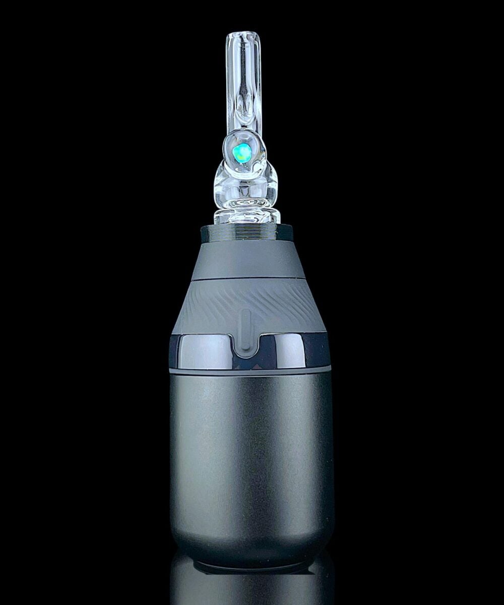 Alternative view of IRIDESCENT GLASS: 3D PRINTED PIVOT MOUTHPIECE TO PROXY CORE MOUTHPIECE ADAPTER