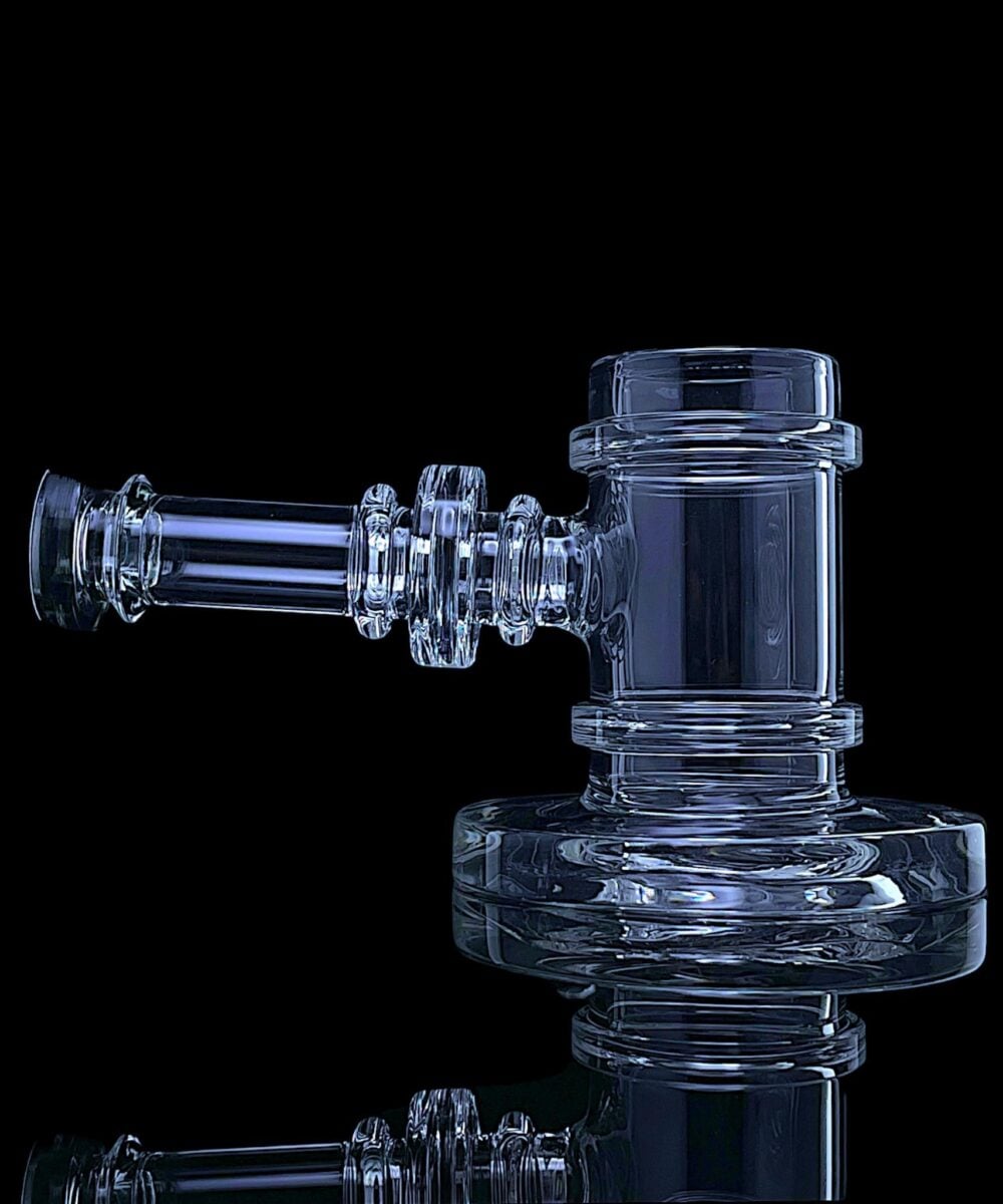 Alternative view of IRIDESCENT GLASS: DRY HAMMER PUFFCO PROXY ATTACHMENT