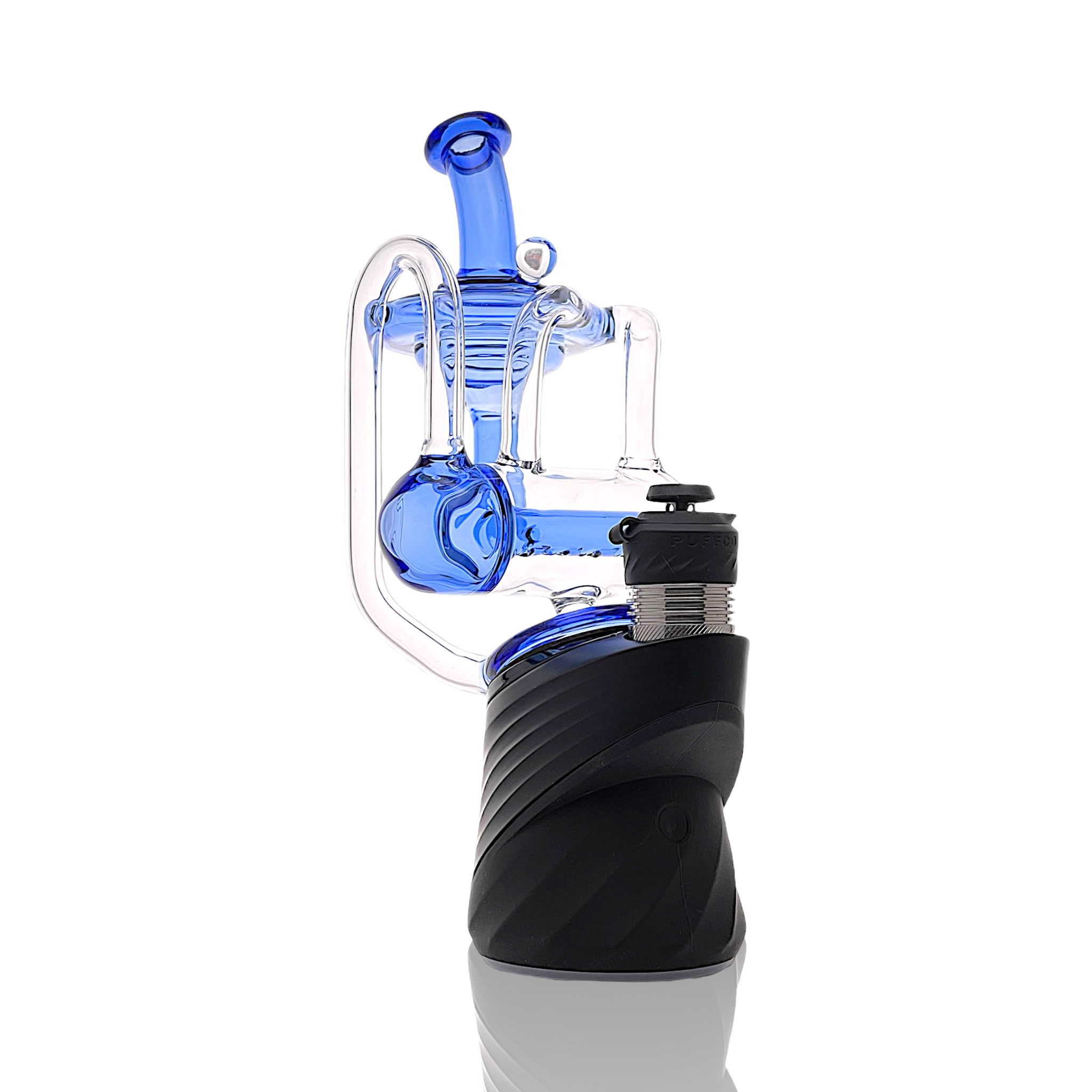 CALI BEAR GLASS: INLINE PERC RECYCLER PUFFCO PEAK GLASS ATTACHMENT - Image 3
