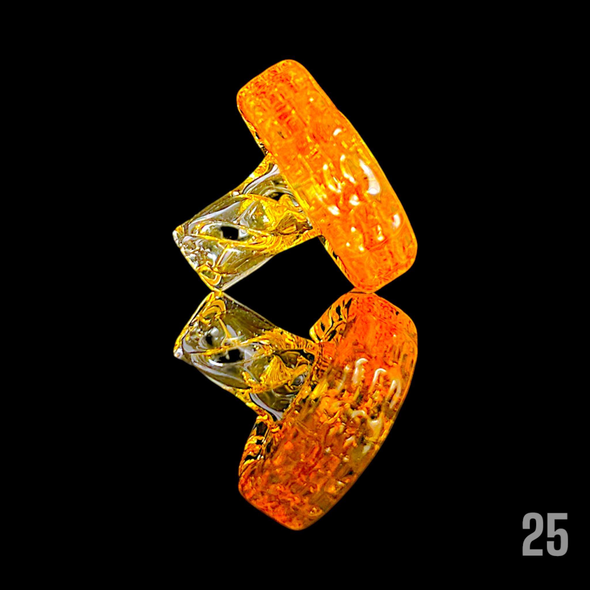 NIB GLASS: COLOR ACCENTED BOLT NEW PEAK/NEW PROXY JOYSTICK CAP (#21-35) - Image 7