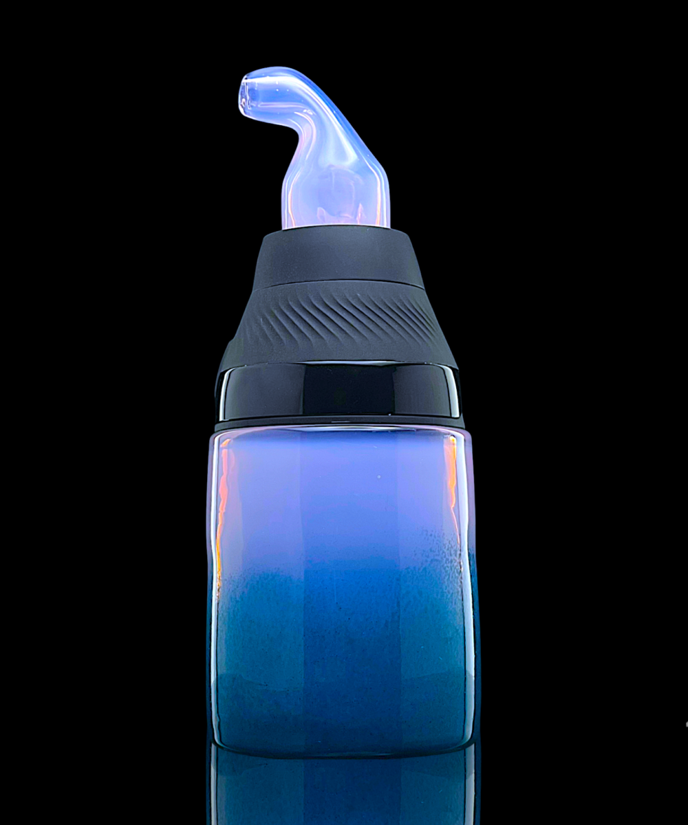 Alternative view of GLASS ART BY SHAGGY: FADED COLOR CUP AND MOUTHPIECE SET FOR PUFFCO PROXY CORE