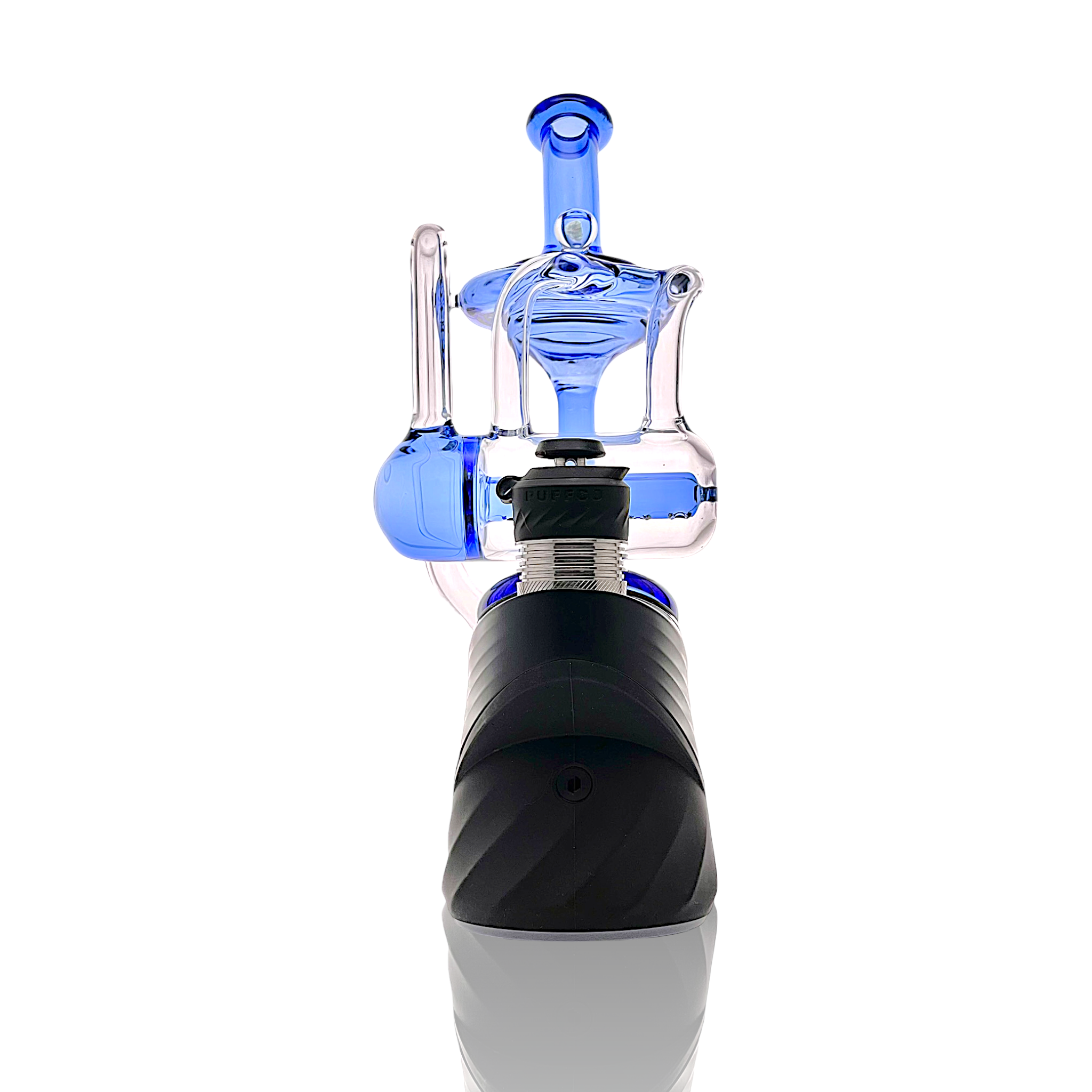 CALI BEAR GLASS: INLINE PERC RECYCLER PUFFCO PEAK GLASS ATTACHMENT