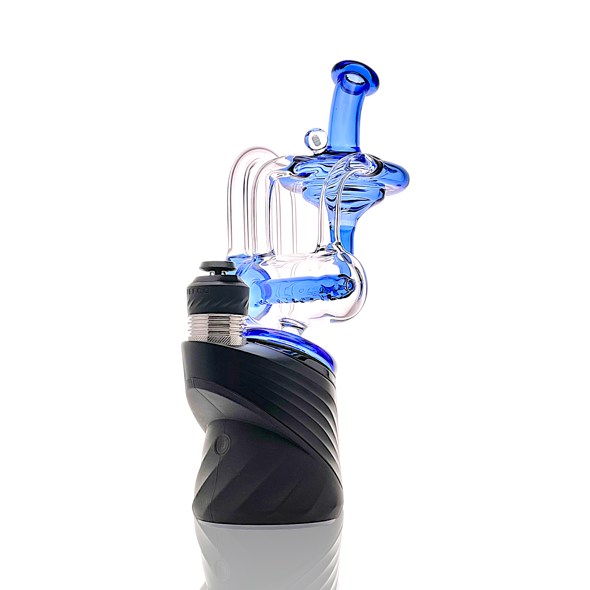 CALI BEAR GLASS: INLINE PERC RECYCLER PUFFCO PEAK GLASS ATTACHMENT - Image 4