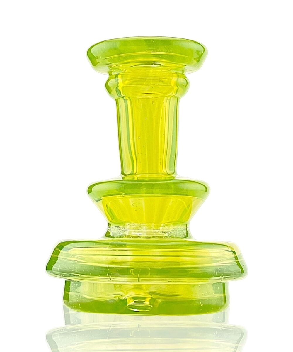 Alternative view of IRIDESCENT GLASS: SUPERIOR HOURGLASS DRY PUFFCO PEAK ATTACHMENT