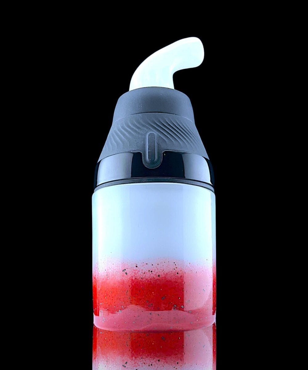GLASS ART BY SHAGGY: FADED COLOR CUP AND MOUTHPIECE SET FOR PUFFCO PROXY CORE