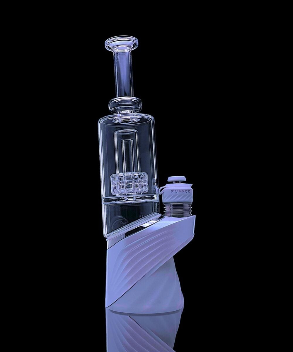 Alternative view of IRIDESCENT GLASS: SHOWER HEAD PUFFCO PEAK ATTACHMENT