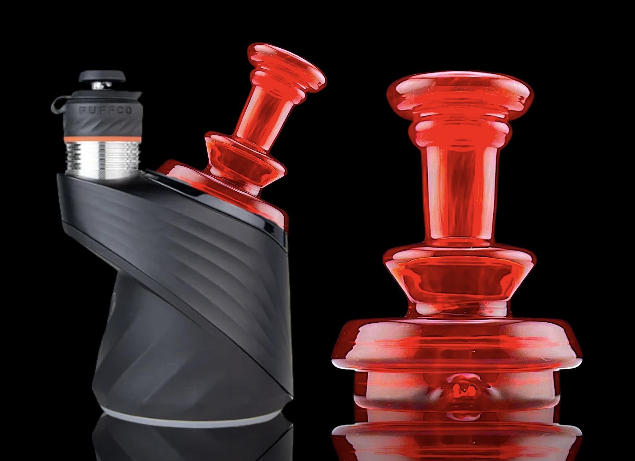 IRIDESCENT GLASS: SUPERIOR HOURGLASS DRY PUFFCO PEAK ATTACHMENT - Image 4