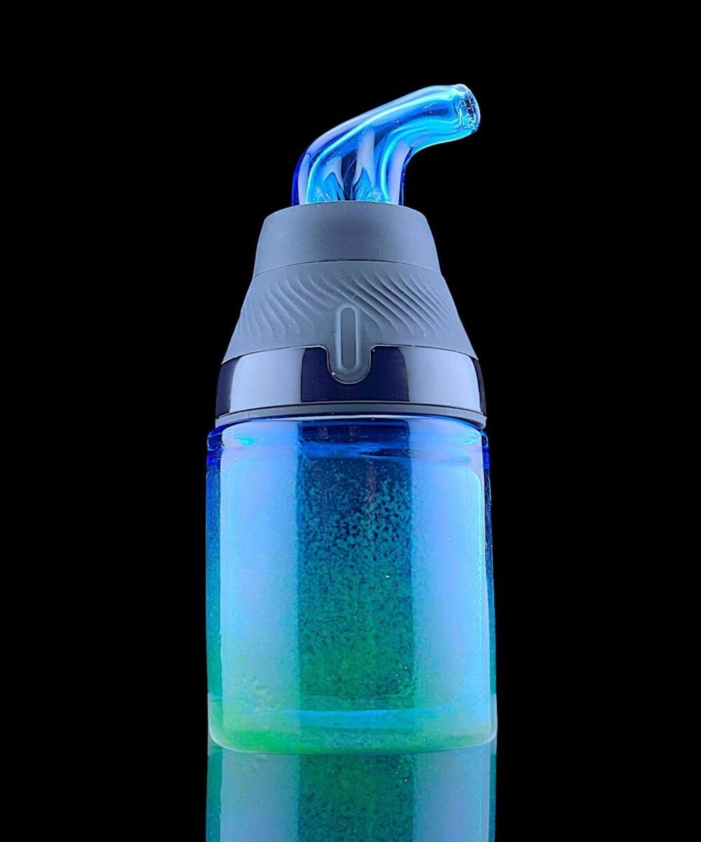 Alternative view of GLASS ART BY SHAGGY: FADED COLOR CUP AND MOUTHPIECE SET FOR PUFFCO PROXY CORE