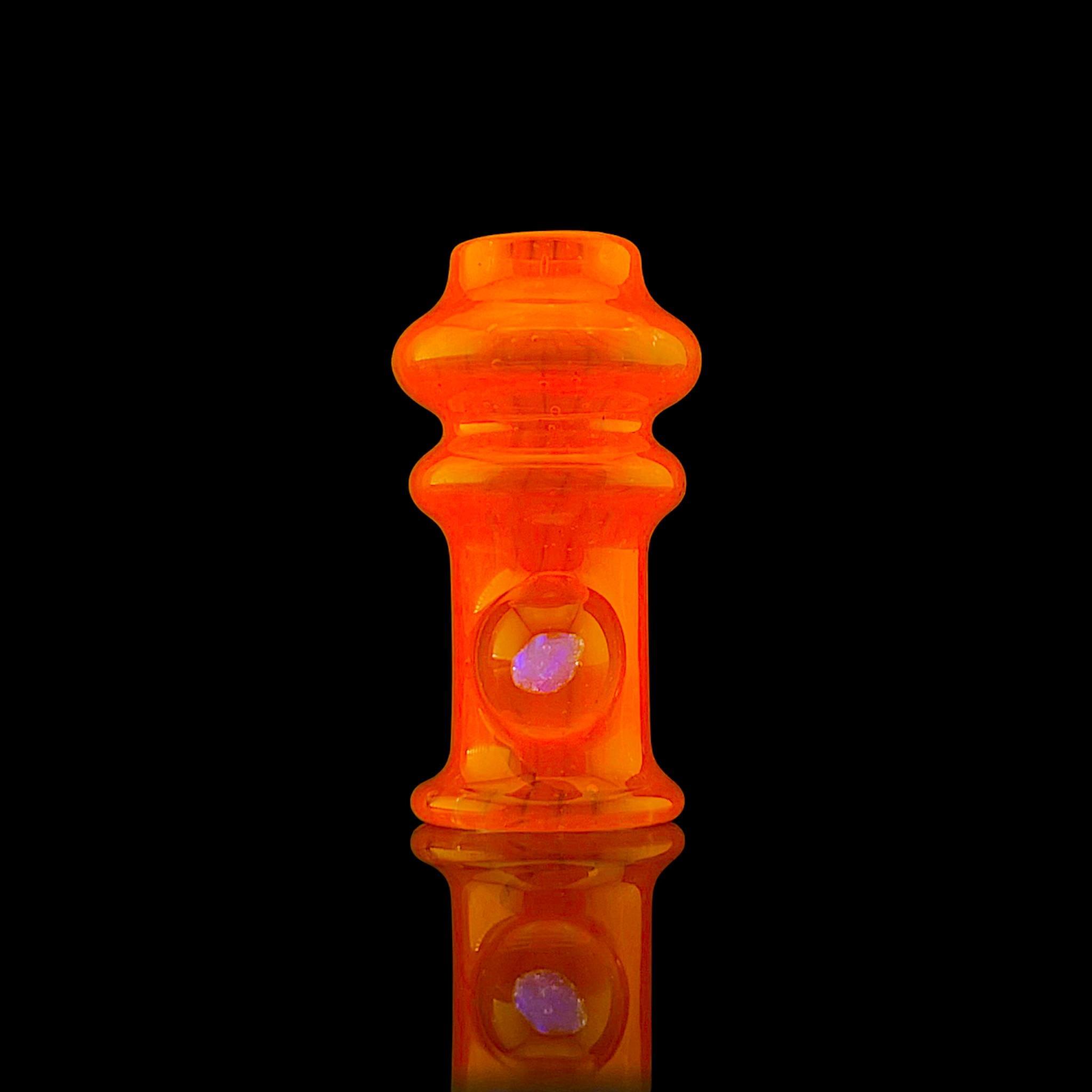 IRIDESCENT GLASS: OPAL TIP PUFFCO PIVOT MOUTHPIECE - Image 3