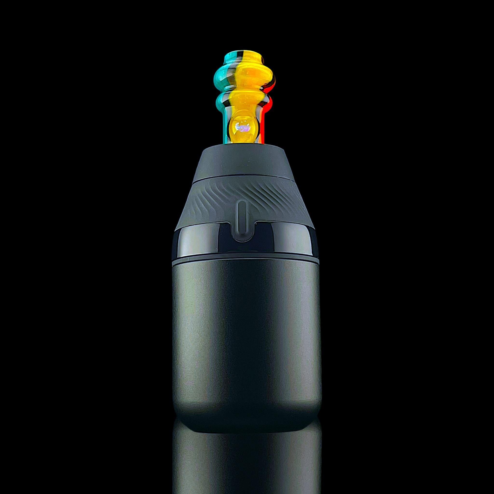 IRIDESCENT GLASS: OPAL STRIPE PUFFCO PROXY CORE MOUTHPIECE