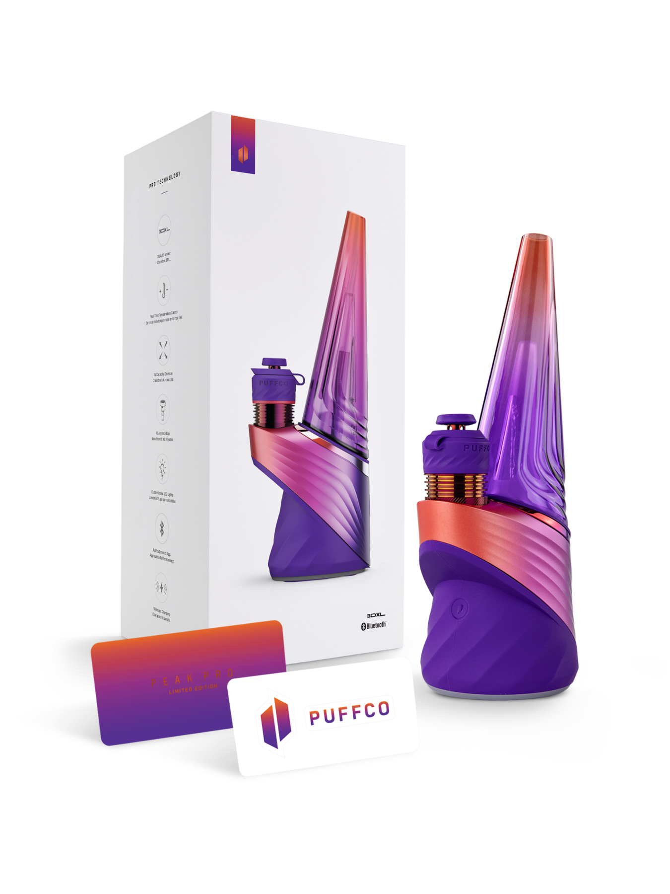 PUFFCO: PEAK PRO 3DXL VERSION PLASMA BUNDLE (DEVICE + HOT KNIFE