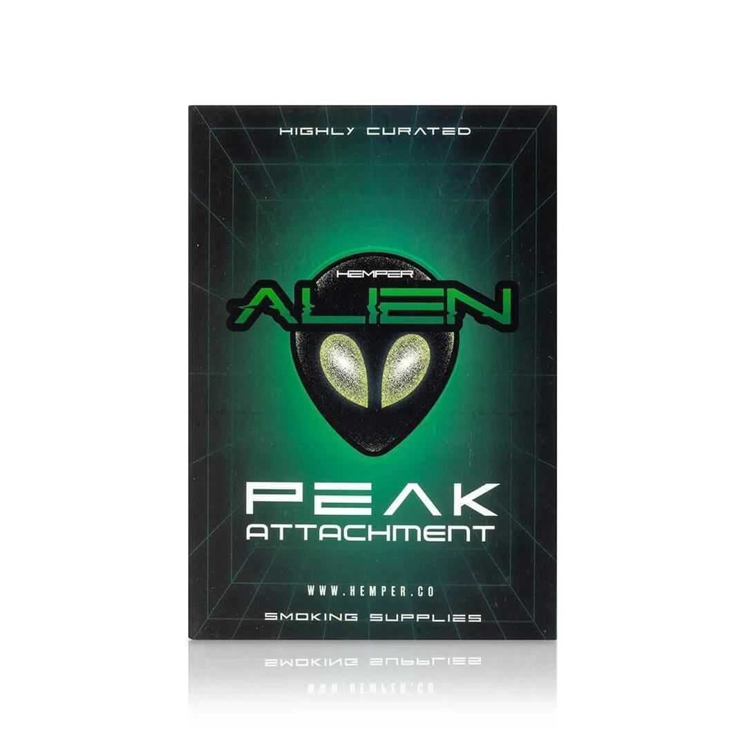 HEMPER GLASS: ALIEN PUFFCO PEAK GLASS ATTACHMENT - Image 7