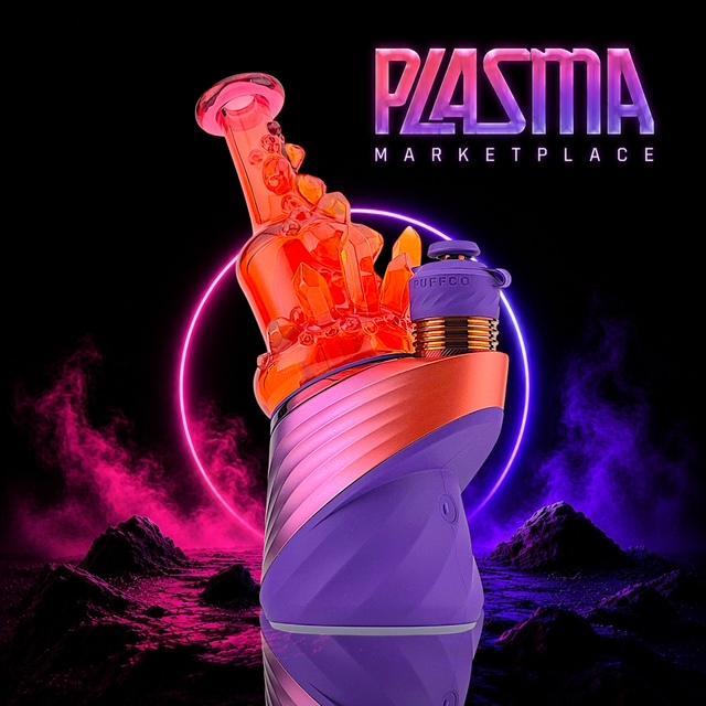 NORTHERN WATERS GLASS: WET PLASMA MARKETPLACE PUFFCO PEAK GLASS ATTACHMENT - Image 7