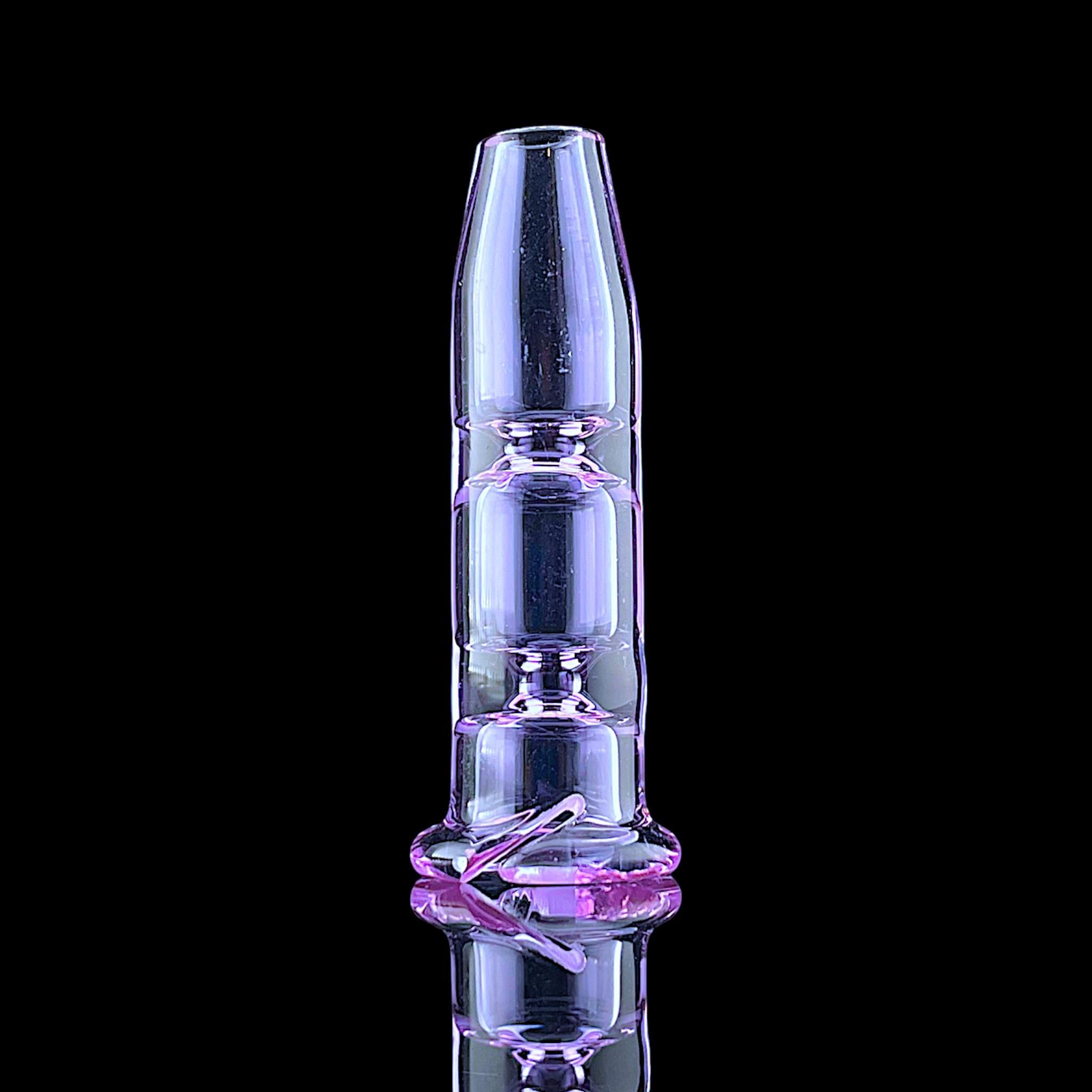 IRIDESCENT GLASS: BULLET PUFFCO PIVOT MOUTHPIECE - Image 4