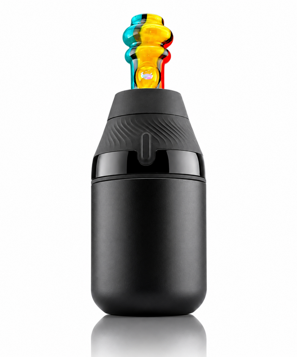 IRIDESCENT GLASS: OPAL STRIPE PUFFCO PROXY CORE MOUTHPIECE