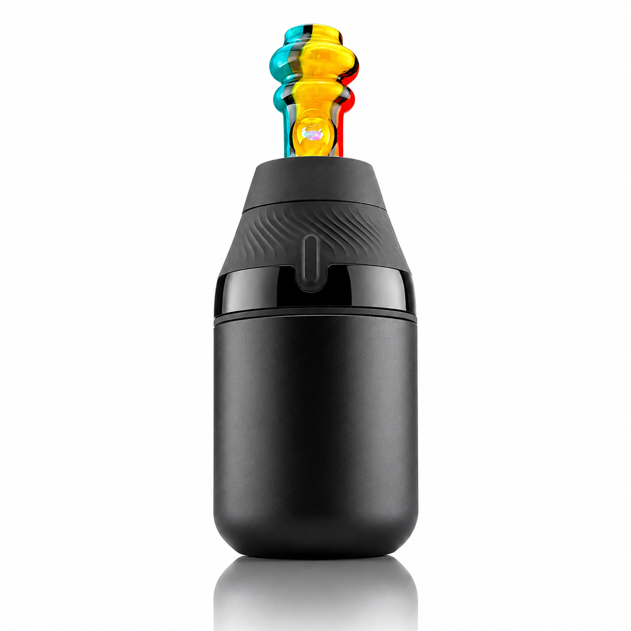 IRIDESCENT GLASS: OPAL STRIPE PUFFCO PROXY CORE MOUTHPIECE