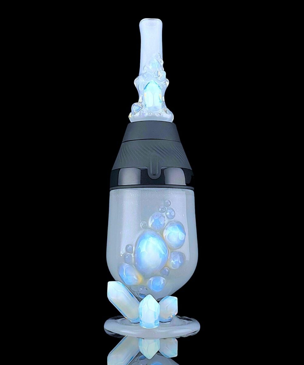 Alternative view of NORTHERN WATERS GLASS: TULIP CUP AND MOUTHPIECE SET FOR PUFFCO PROXY CORE