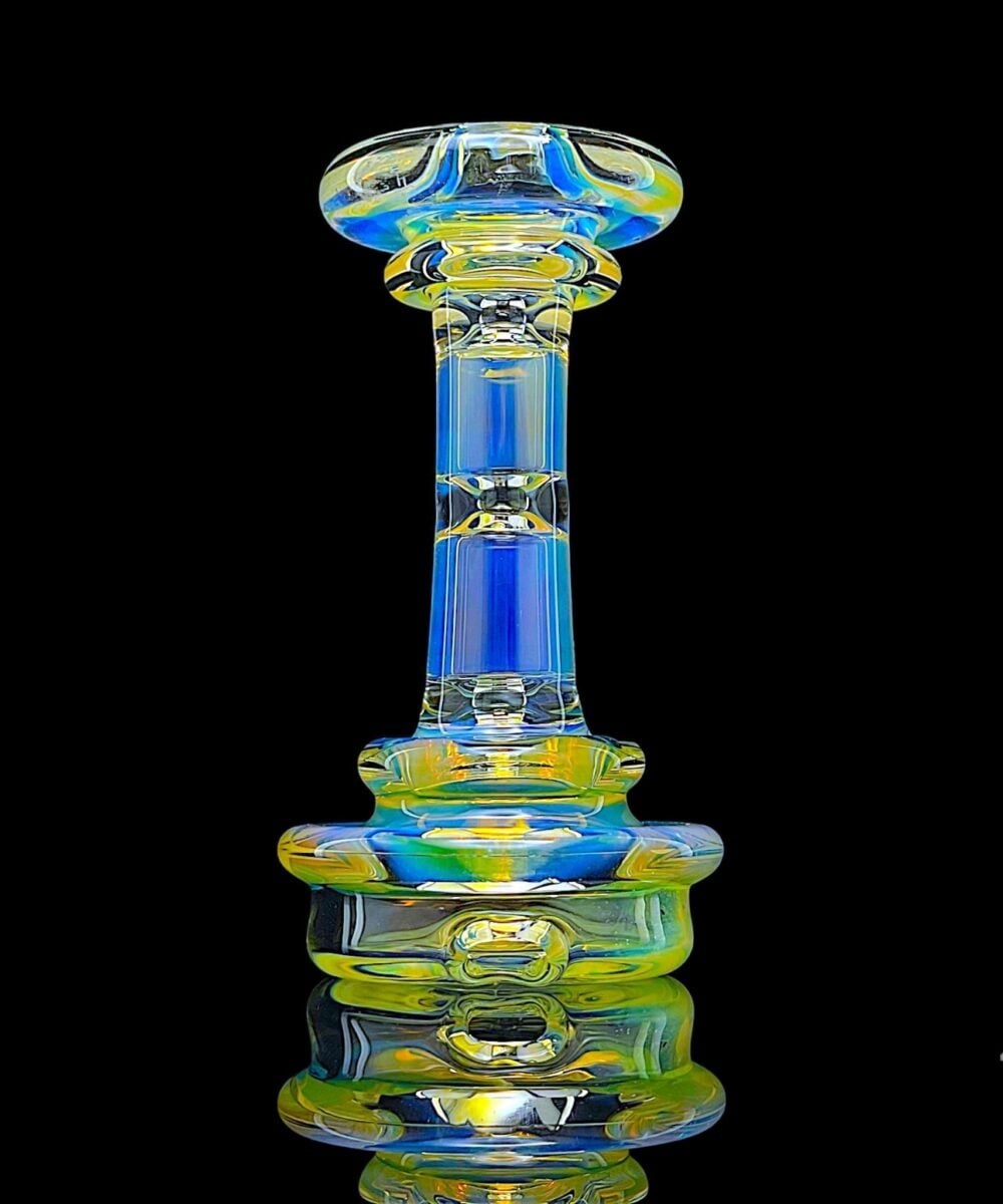 Alternative view of YETI DABS: FUMED DRY TOP PUFFCO PEAK GLASS ATTACHMENT