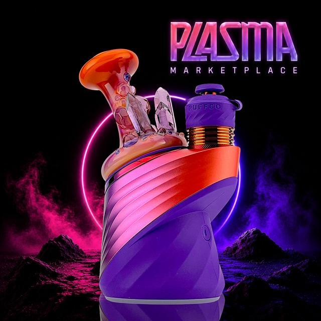 NORTHERN WATERS GLASS: DRY PLASMA MARKETPLACE PUFFCO PEAK GLASS ATTACHMENT - Image 3