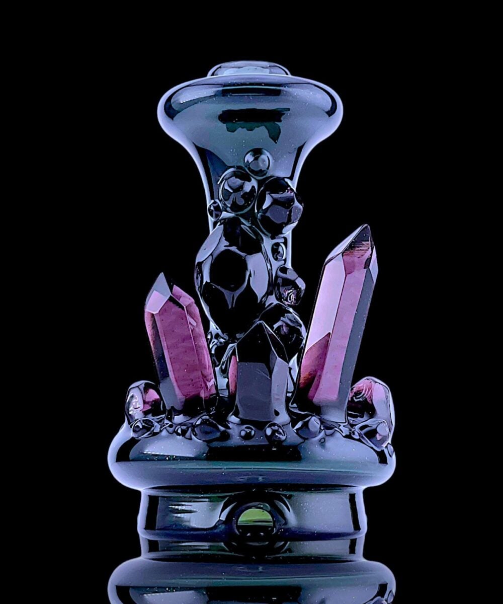 Alternative view of NORTHERN WATERS GLASS: CRYSTAL DRY TOP PUFFCO PEAK ATTACHMENT