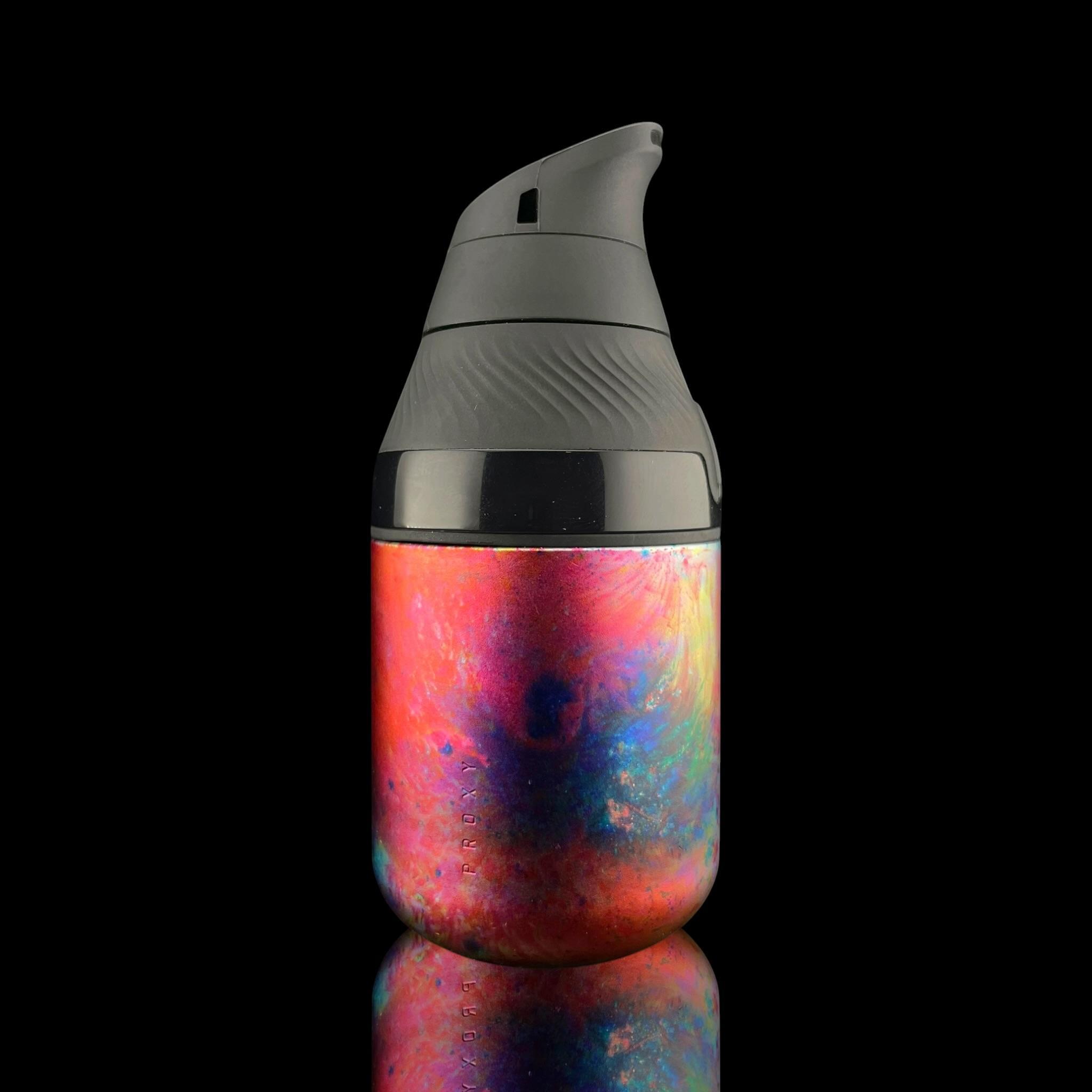 HASH SASH ATOMIZERS: TIE DYE ANODIZED CUP PUFFCO PROXY CORE GLASS ATTACHMENT - Image 11
