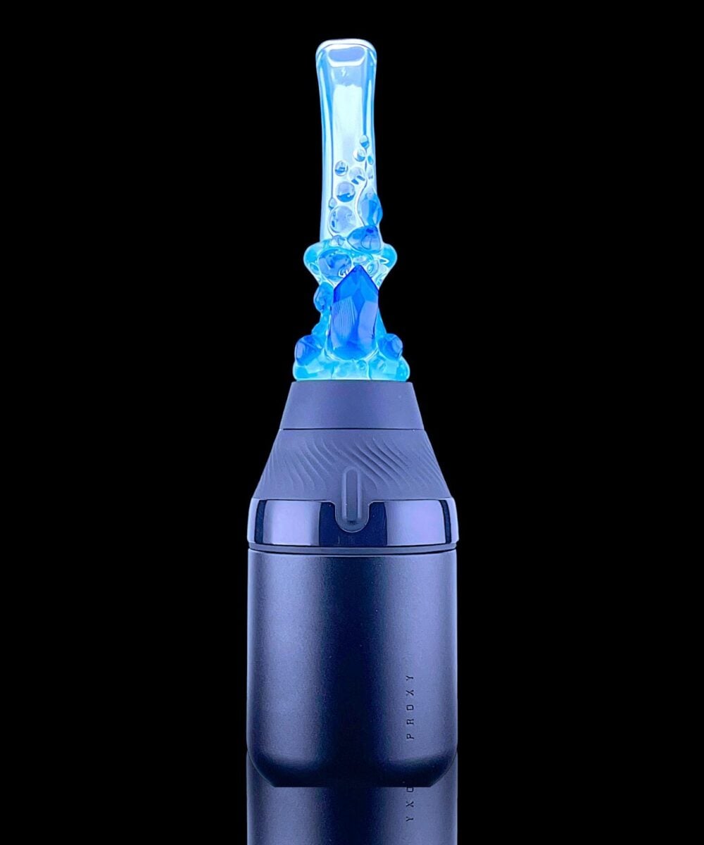 Alternative view of NORTHERN WATERS GLASS: COLOR PUFFCO PROXY CORE MOUTHPIECE