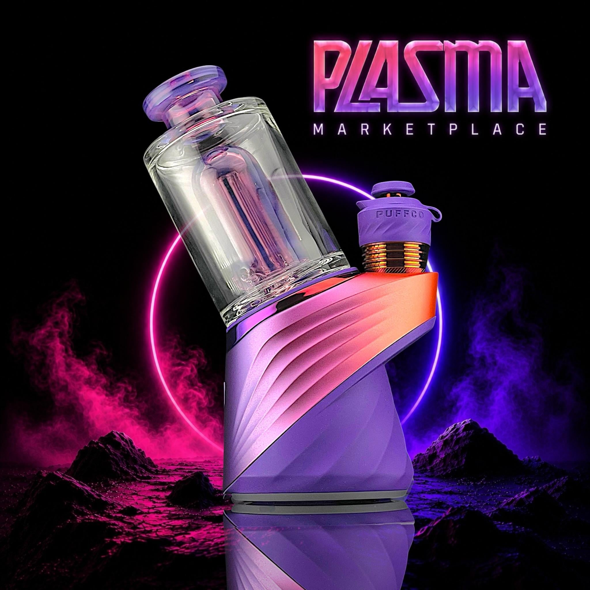 RANDOHM GLASS: WET PLASMA MARKETPLACE PUFFCO PEAK GLASS ATTACHMENT - Image 3