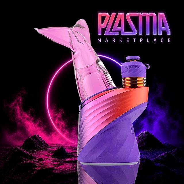 CHADD LACY GLASS: PLASMA MARKETPLACE PUFFCO PEAK GLASS ATTACHMENT