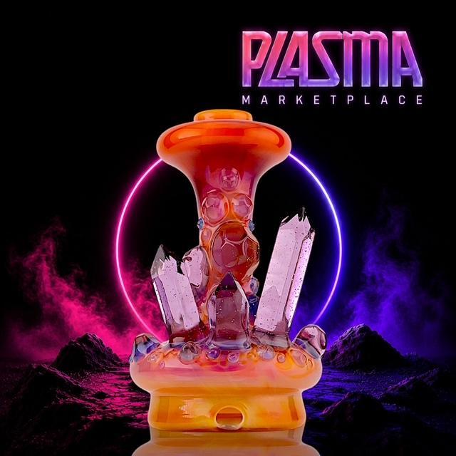NORTHERN WATERS GLASS: DRY PLASMA MARKETPLACE PUFFCO PEAK GLASS ATTACHMENT - Image 4