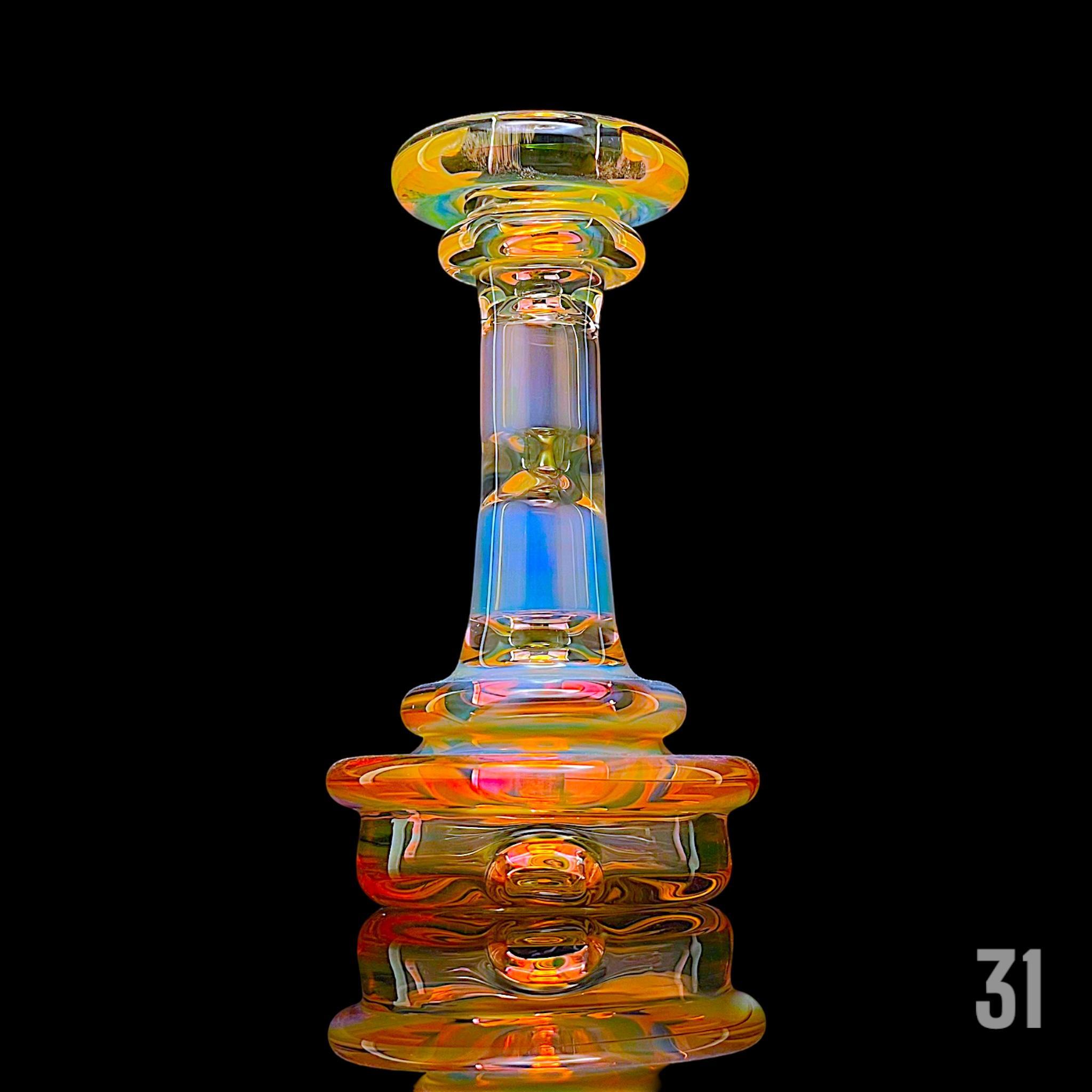 YETI DABS: FUMED DRY TOP PUFFCO PEAK GLASS ATTACHMENT - Image 32