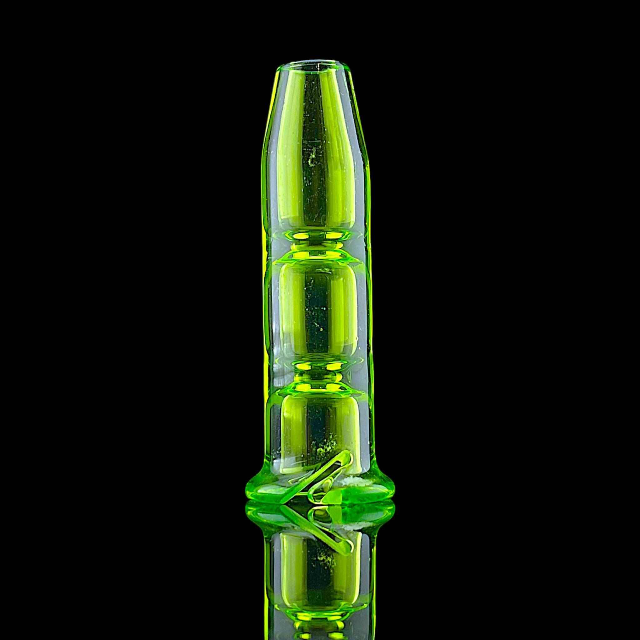 IRIDESCENT GLASS: BULLET PUFFCO PIVOT MOUTHPIECE - Image 2