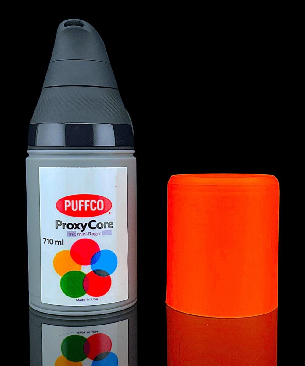 Alternative view of HEADSTASH MENACE: SPRAY CAN 3D PRINTED PUFFCO PROXY CORE ATTACHMENT