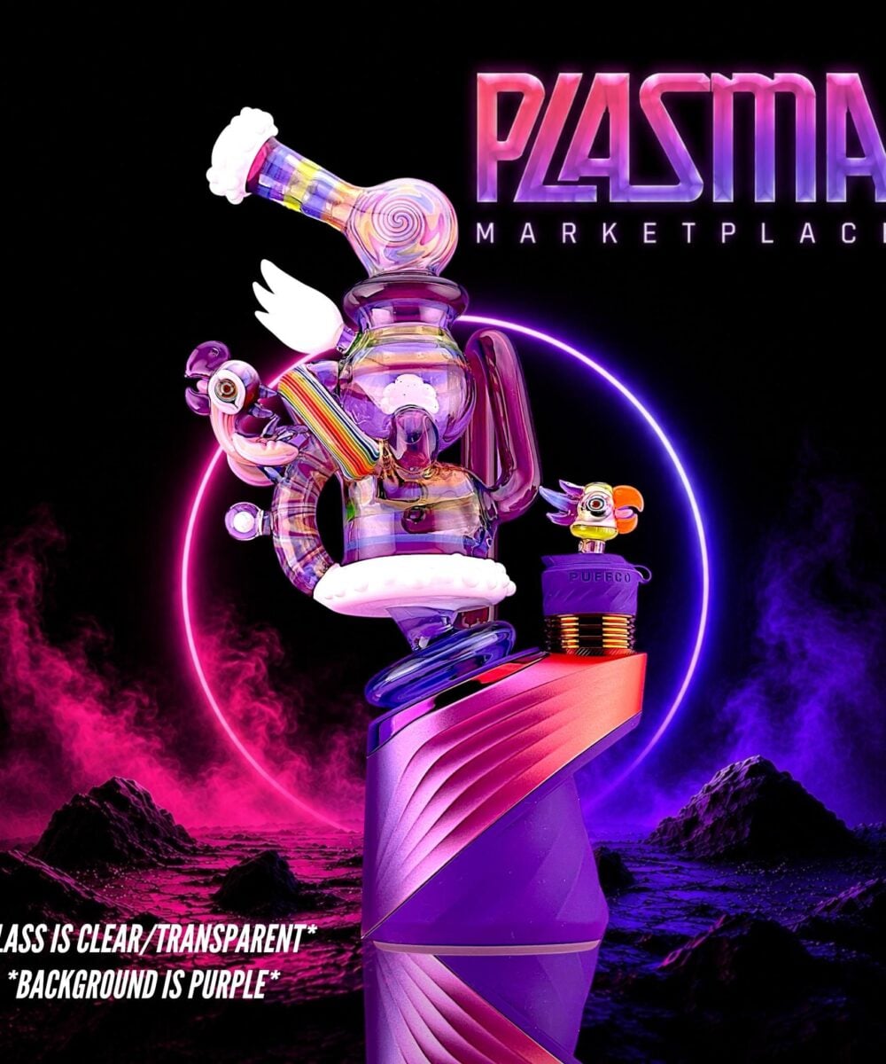 RJ GLASS: PLASMA MARKETPLACE PUFFCO PEAK GLASS ATTACHMENT