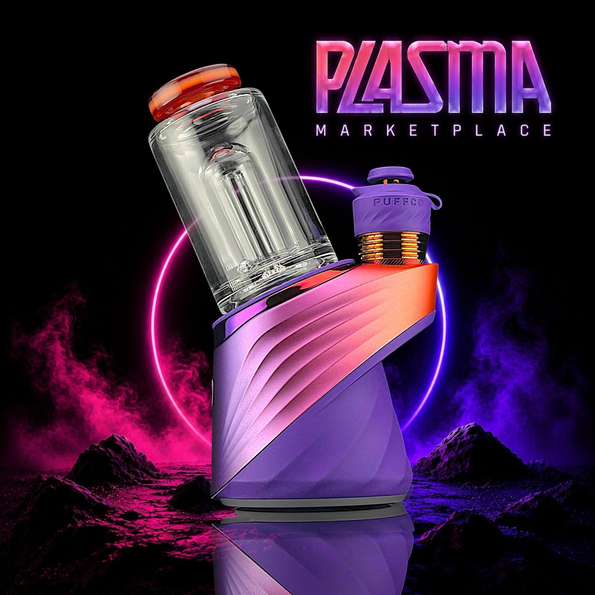 SPIDER GLASS: PLASMA MARKETPLACE PUFFCO PEAK GLASS ATTACHMENT - Image 5