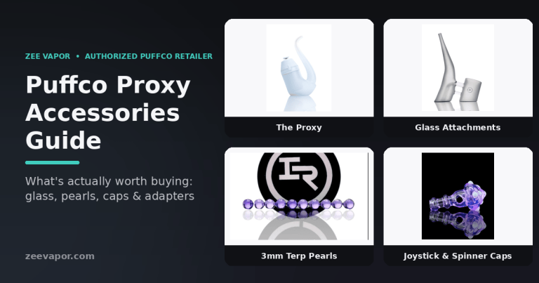 Puffco Proxy Accessories Guide